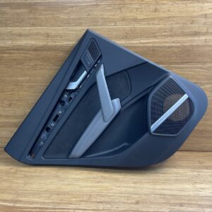 2018-2020 Audi SQ5 FY Rear Left Door Interior Panel Card Cover Trim Gray OEM