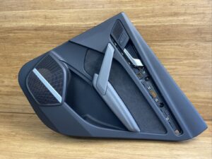 2018-2020 Audi SQ5 FY Rear Right Side Door Panel Card Cover Trim Gray OEM
