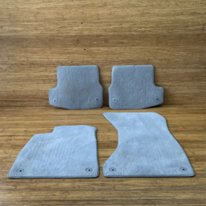 2018-2024 Audi A5 B9 Cabrio Interior Carpet Floor Mat Gray Set of 4 OEM
