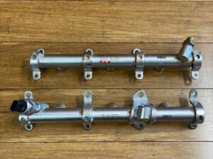 2018-2025 Audi S5 B9 3.0L Left & Right Fuel Rail Line Set of 2 OEM 34K Miles