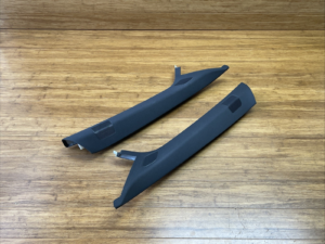 2018-2025 Audi SQ5 FY Front L & R Interior A Pillar Trim Pair Black Set Of 2 OEM