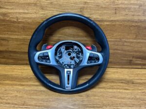 2018-2026 BMW M5 F90 Steering Wheel Leather M-Sport W/ Paddle Shifters OEM *NOTE
