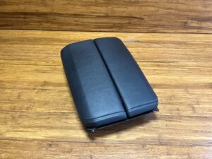 2019-2022 BMW X7 G07 Center Console Lid Armrest Front Black Leather OEM