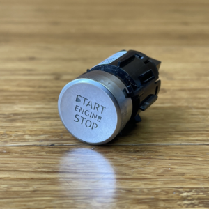 2019-2023 Audi A8L D5 3.0L Engine Ignition Start Stop Switch Button Silver OEM