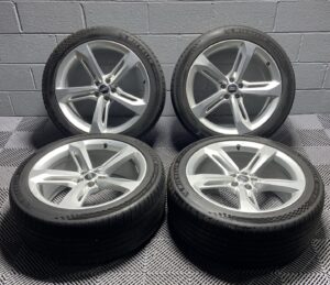 2019-2024 Audi Q7 4M Silver Alloy Rims Wheels Set 9.5j x 21 ET31 OEM *NOTE*
