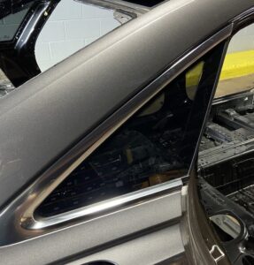 2019-2025 Audi A8L D5 Rear Right Quarter Fixed Window Glass Tinted W/ Chrome OEM