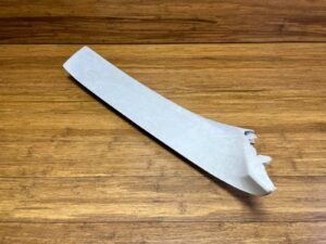 2019-2025 BMW X7 G07 A-Pillar Trim Panel Alcantara Front Right White OEM