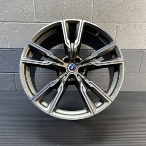 2020-2023 BMW X5 X6 G05 Alloy Wheel Rim Disc Grey 10.5J x 22 ET43 OEM *NOTE*