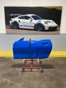 2021-2025 BMW M4 G82 Front Left Driver Side Door Shell Panel Blue 490 OEM NOTE