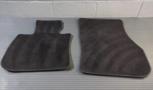 2023-2026 BMW X1 U11 Carpet Floor Mats Front Left & Right Black OEM *NOTE*