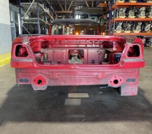 2000-2006 BMW M3 E46 Convertible Trunk Body Frame Rear Panel Structure Cut OEM