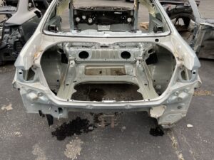 2007-2013 BMW M3 E92 Trunk Body Frame Panel Structure Cut Rear Silver A29 OEM