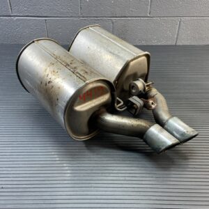 2008-2010 BMW 535xi E60 Turbo Automatic Rear Exhaust Dual Muffler 126K Miles OEM