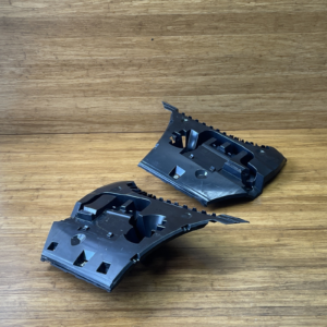 2011-2016 BMW 535xi F10 Rear Left & Right Bumper Mount Bracket Set of 2 OEM