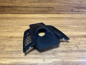 2011-2018 Porsche Cayenne 92A Center Dash Trim Cover Black Front Side OEM *NOTE*