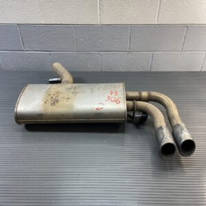 2013-2017 BMW X4 F26 3.0L Rear Exhaust Muffler Resonator Silencer OEM 60k Miles