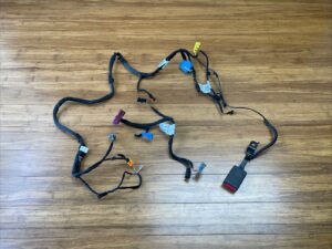 2013-2019 Mercedes ML350 W166 Front Right Seat Harness Cable Set Of 2 OEM