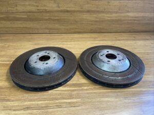 2013-2025 Mercedes C63 W205 AMG Front Brake Rotor Rotors Pair 390MM 25k OEM
