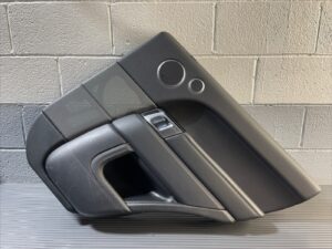 2014-2017 Range Rover L494 Rear Right Door Trim Panel Card Black Grey OEM *NOTE*