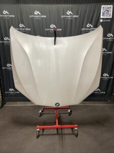 2014-2019 BMW X5 F15 4.4L Engine Front Hood Bonnet Cover White OEM *NOTE*