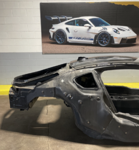 2014-2020 BMW i8 I12 Rear Right Quarter Panel Body Carbon Structure Cut OEM