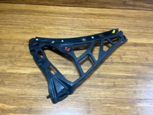 2015-2018 Porsche Cayenne 92A Bumper Mount Bracket Front Left Lower Side OEM