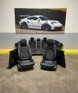 2015-2018 Porsche Macan 95B Interior Seat Door Panel Set Black OEM *NOTE*