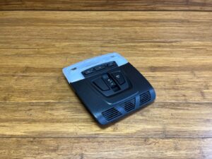 2015-2019 BMW X6M F86 Overhead Console Dome Light Black Sunroof Switch OEM