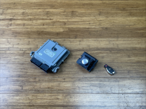 2015-2021 Mercedes C 300 C205 ECU Engine Computer Module Ignition Set Of 3 OEM