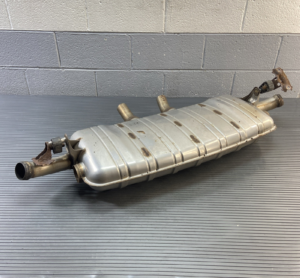 2016-2018 Porsche Cayenne 92A 3.6L VR6 Dual Exhaust Muffler Silencer Rear OEM