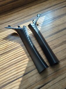 2016-2021 BMW F23 230i 228i Right&Left A Column Pillar Cover Trim Set Black OEM