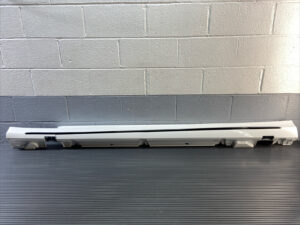 2016-2021 Mercedes C63 W205 Left Lower Rocker Panel Trim White OEM *NOTE*