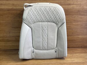 2016-2022 BMW 750i G12 Rear Right Seat Upper Cushion Camberra Beige OEM