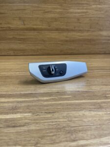 2017-2020 Audi A4 A5 B9 Headlamp Switch W/ Silver Aluminum Trim OEM *NOTE*