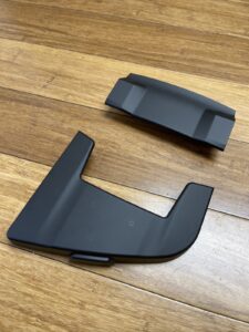 2017-2023 BMW F90 M5 G30 Armrest Lock Latch Mechanism Trim Cover Black OEM