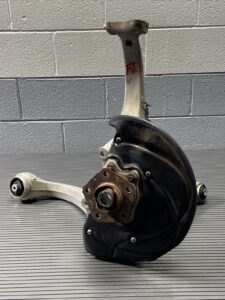 2017-2025 Audi Q7 4M Front Right Spindle Knuckle Hub 87K Miles OEM 4M0407254J