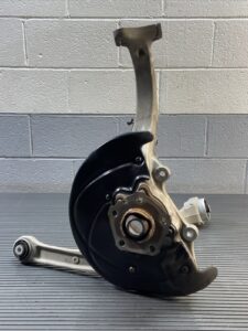 2017-2026 Audi Q7 4M Front Left Spindle Steering Knuckle Hub W/ Arms OEM