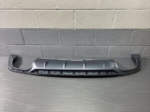 2018-2019 Audi A5 S5 B9 Rear Bumper Lower Diffuser Dual Exhaust Pipe OEM *NOTE*