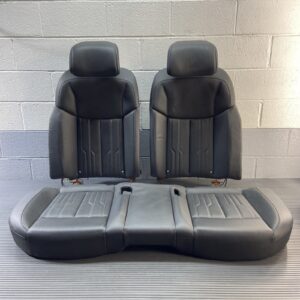 2019-2021 Audi A8L D5 Seat Cushion 2ND Row Rear Upper & Lower Leather Black OEM