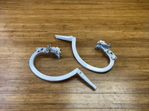 2019-2026 BMW 330i G20 Sedan Trunk Hinge Rear Left & Right White Set of 2 OEM