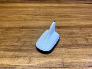 2020-2025 Audi Q7 4M Radio Antenna Shark Fin White Signal Receiver OEM *NOTE*