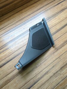 2020-2025 Chevrolet Corvette Right L-Pillar Trim Panel Speaker Cover Black OEM