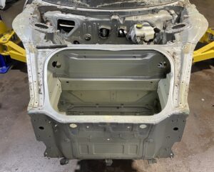2020-2025 Porsche 911 Turbo 992 Front End Trunk Bucket Frame Horn Body Cut OEM