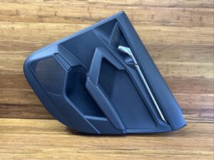 2022-2025 Audi S3 8Y Rear Right Passenger Side Door Panel Card Trim Black OEM