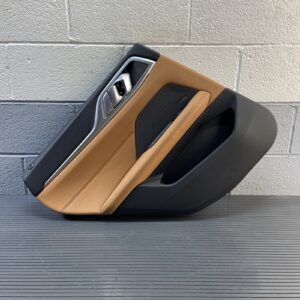 2022-2025 BMW 430i G26 Rear Left Door Interior Trim Panel Cognac OEM *NOTE*