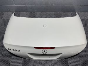 2003-2012 Mercedes R230 SL500 SL550 Rear Trunk Lid Decklid Hatch White OEM