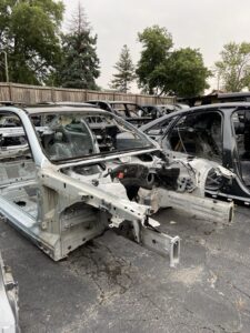 2006-2015 BMW M3 E92 Frame Rail Horn Fender Apron Structure Cut Front Right OEM