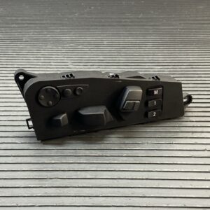 2007-2014 BMW X5 E70 Seat Memory Adjustment Control Switch Front Left Black OEM