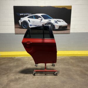 2008-2014 BMW X6M E71 Rear Right Red Door Panel OEM Assembly Shell *NOTE*