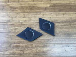 2009-2017 Audi Q5 8R 2.0L Right & Left Side Dashboard Speaker Cover Set Of 2 OEM